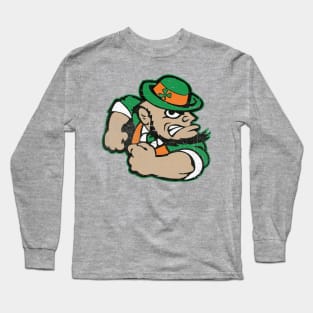 Vintage Fighting Leprechaun Long Sleeve T-Shirt